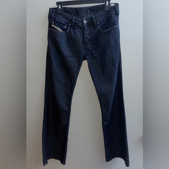 Diesel Zathan Bootcut Dark Blue Jeans - Picture 1 of 7